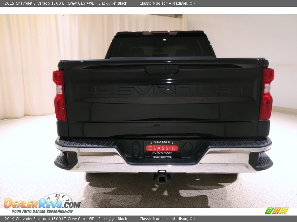 2019 Chevrolet Silverado 1500 LT Crew Cab 4WD Black / Jet Black Photo #20