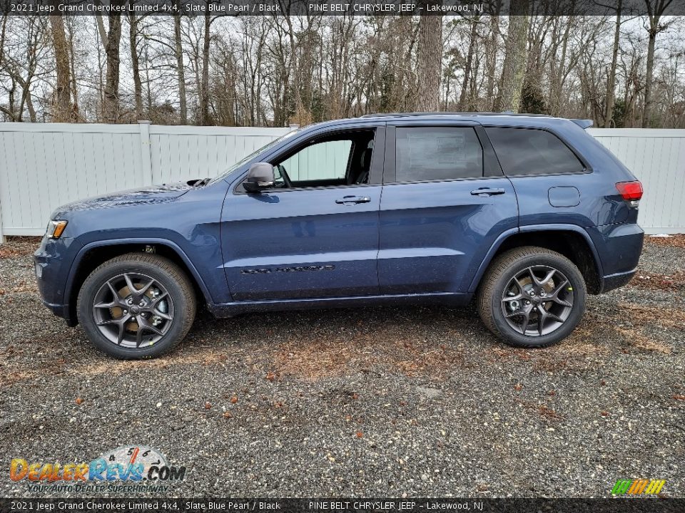 Slate Blue Pearl 2021 Jeep Grand Cherokee Limited 4x4 Photo #4