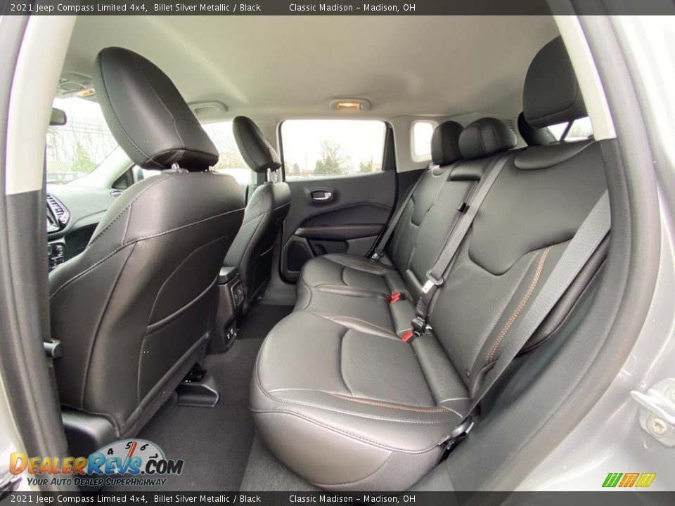 Rear Seat of 2021 Jeep Compass Limited 4x4 Photo #3