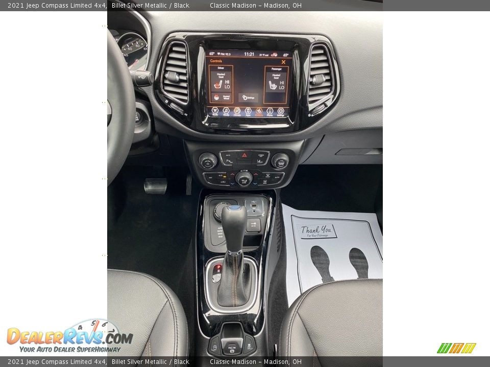 Controls of 2021 Jeep Compass Limited 4x4 Photo #6