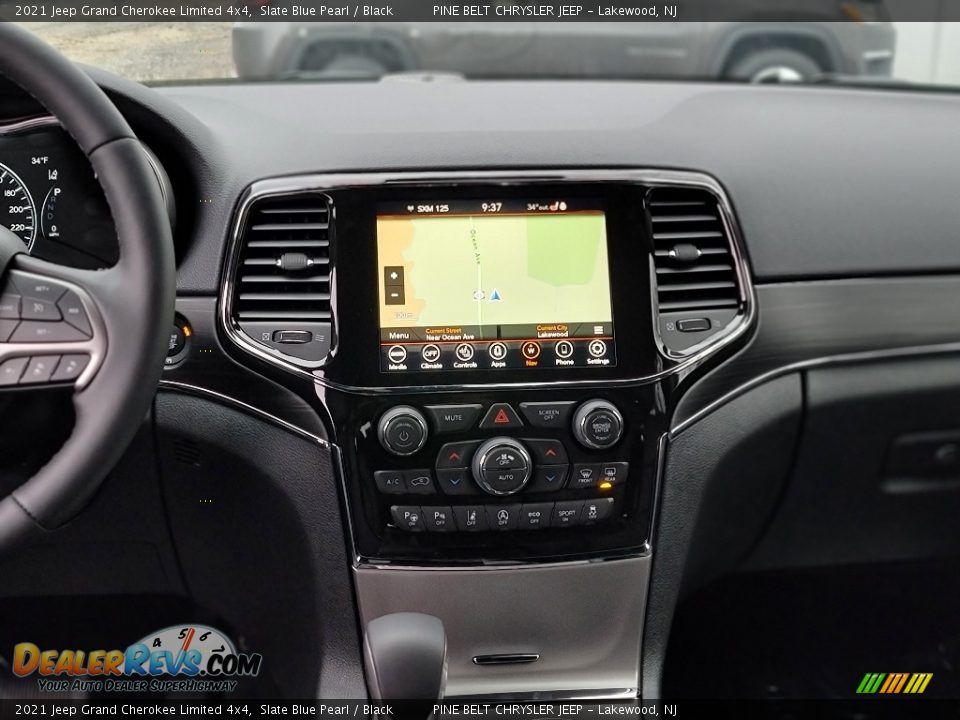 2021 Jeep Grand Cherokee Limited 4x4 Slate Blue Pearl / Black Photo #10