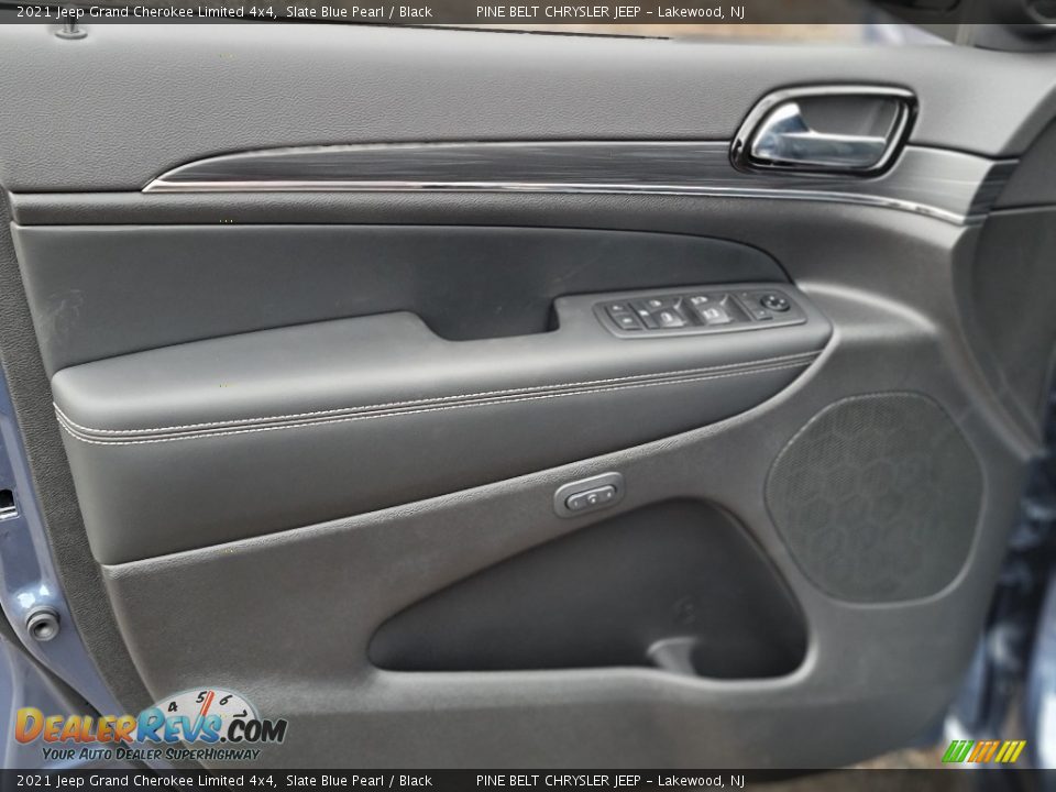 2021 Jeep Grand Cherokee Limited 4x4 Slate Blue Pearl / Black Photo #13