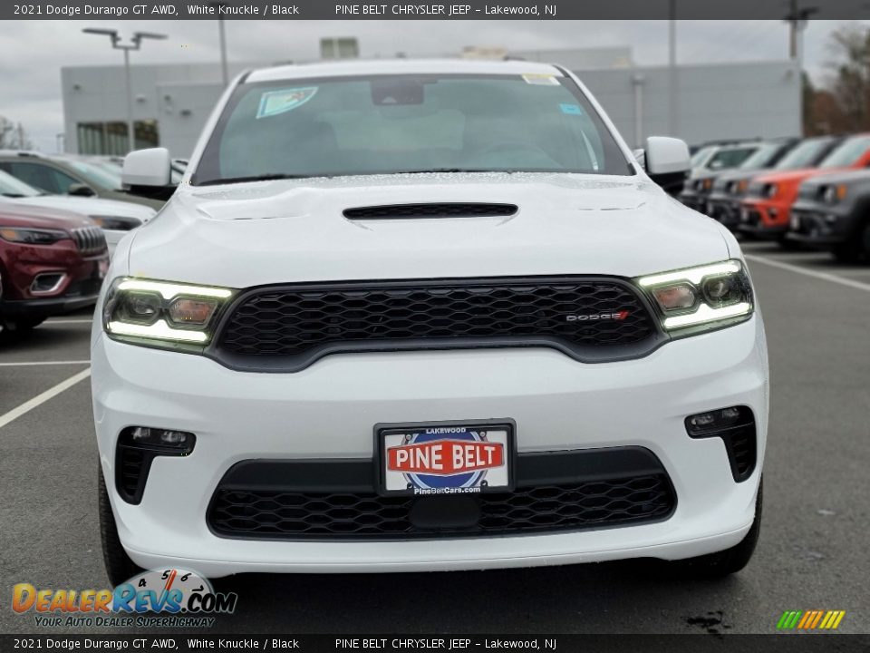 2021 Dodge Durango GT AWD White Knuckle / Black Photo #3