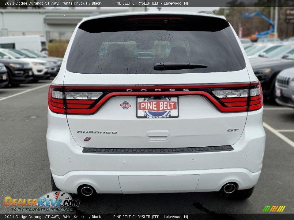 2021 Dodge Durango GT AWD White Knuckle / Black Photo #7