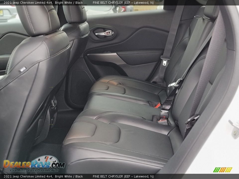 2021 Jeep Cherokee Limited 4x4 Bright White / Black Photo #9