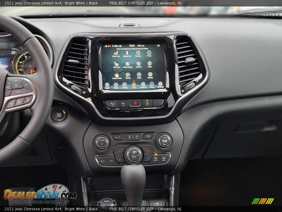 2021 Jeep Cherokee Limited 4x4 Bright White / Black Photo #10