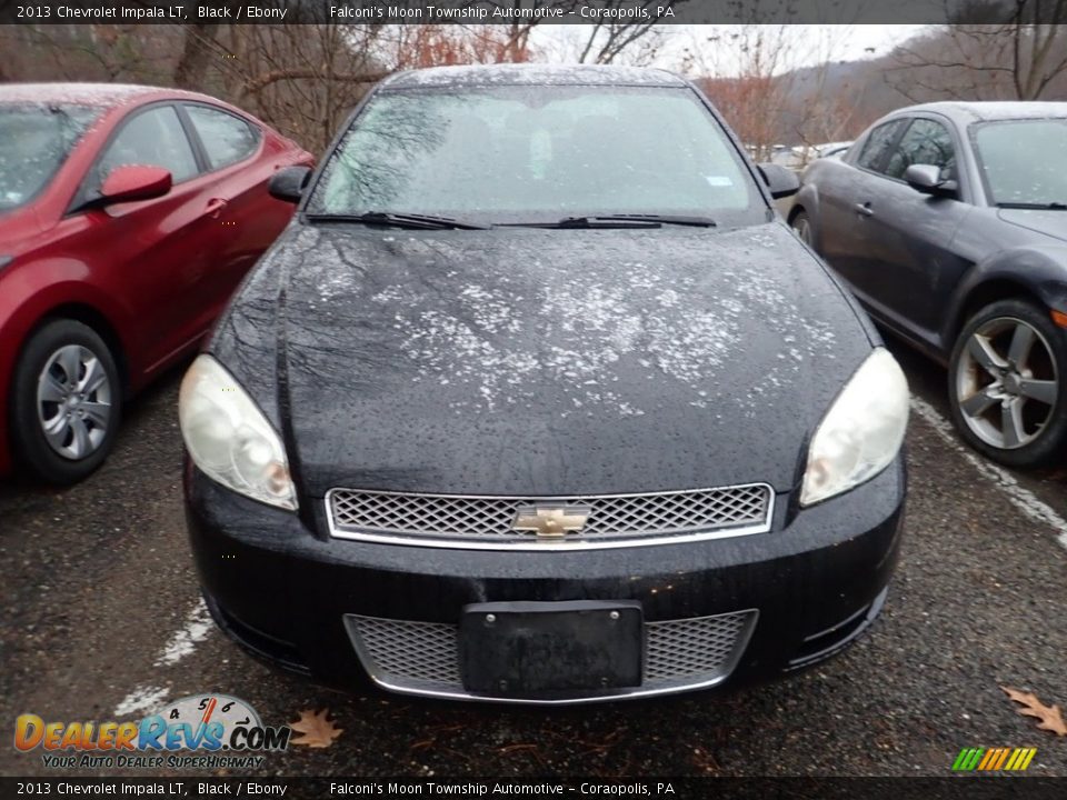 2013 Chevrolet Impala LT Black / Ebony Photo #3