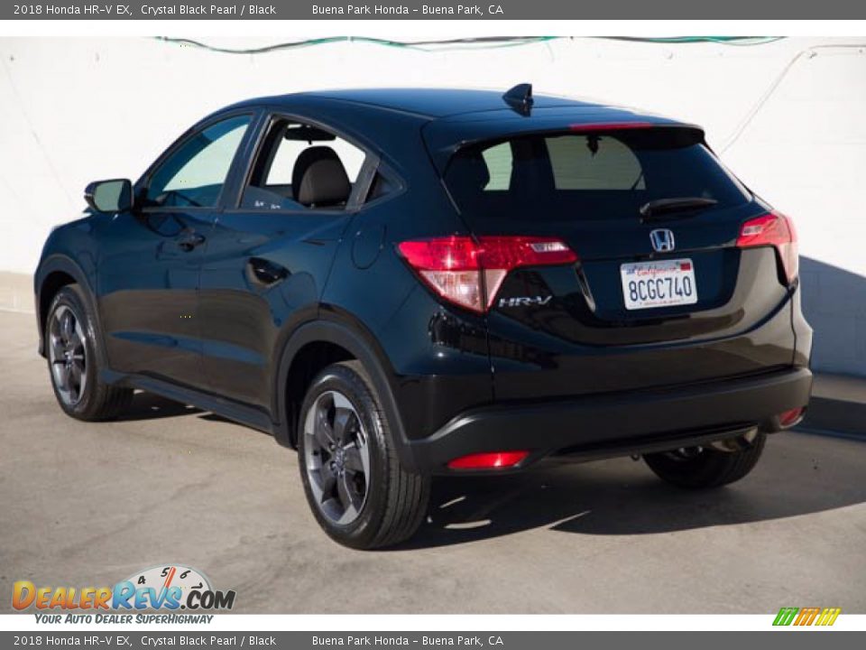 2018 Honda HR-V EX Crystal Black Pearl / Black Photo #2