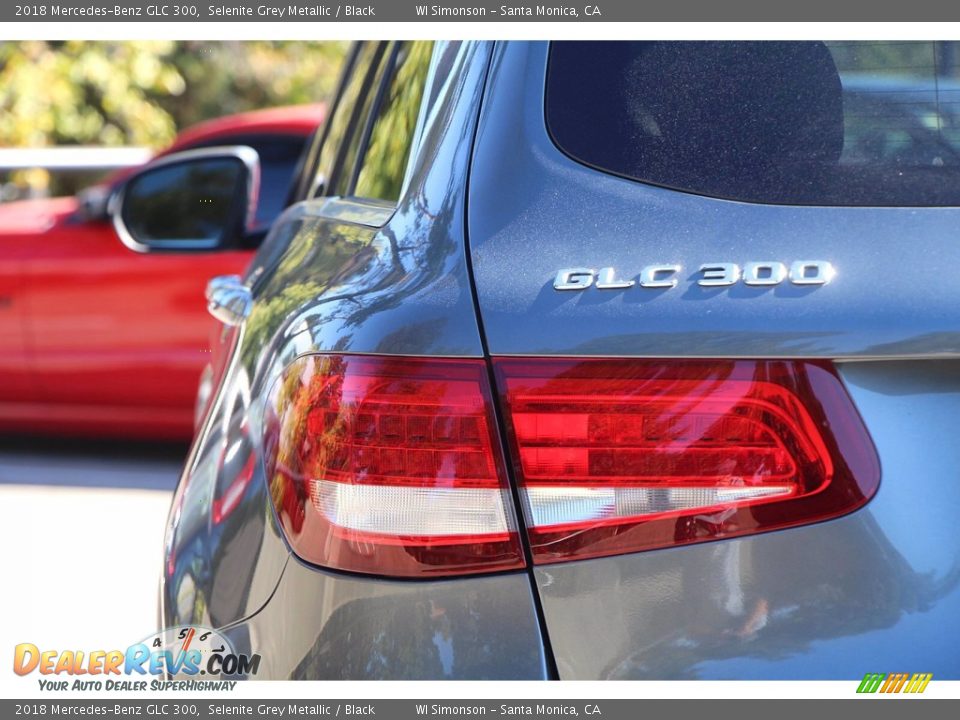 2018 Mercedes-Benz GLC 300 Selenite Grey Metallic / Black Photo #7