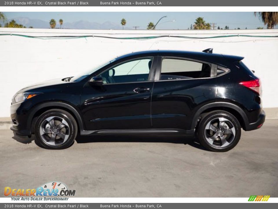 2018 Honda HR-V EX Crystal Black Pearl / Black Photo #8