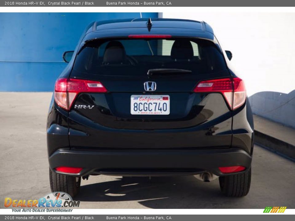 2018 Honda HR-V EX Crystal Black Pearl / Black Photo #9