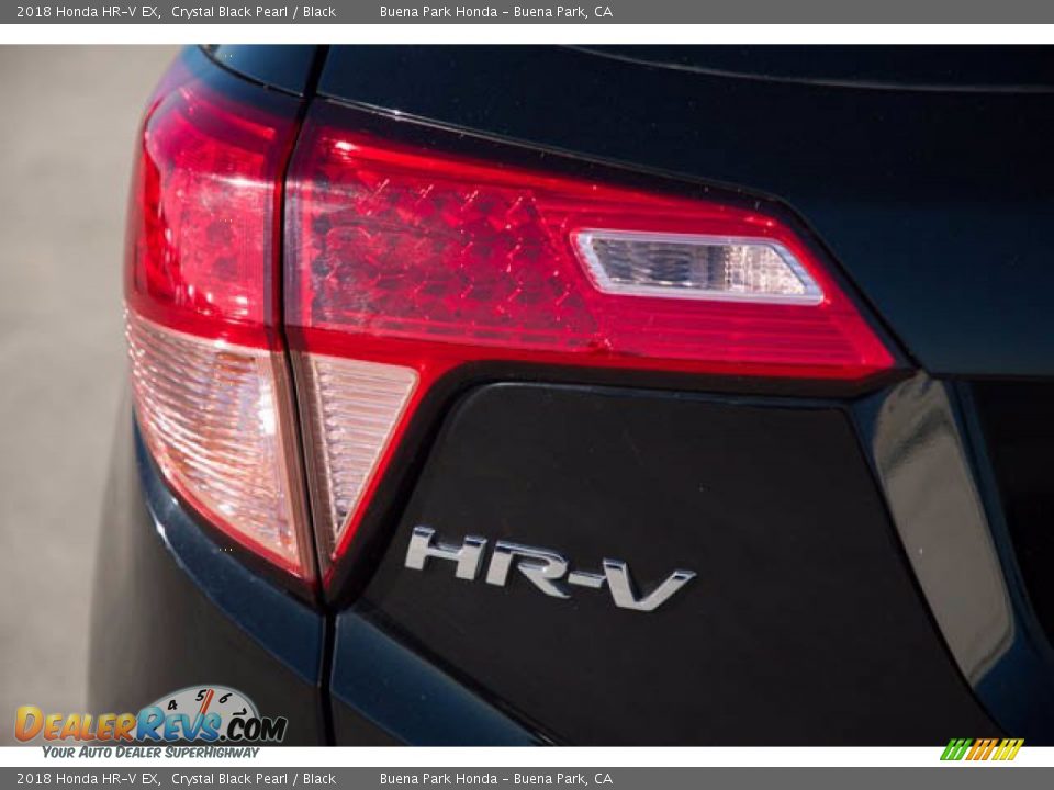 2018 Honda HR-V EX Crystal Black Pearl / Black Photo #10