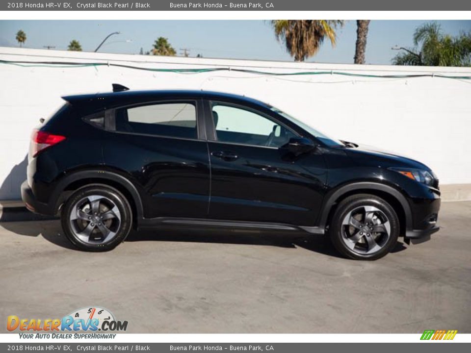 2018 Honda HR-V EX Crystal Black Pearl / Black Photo #12