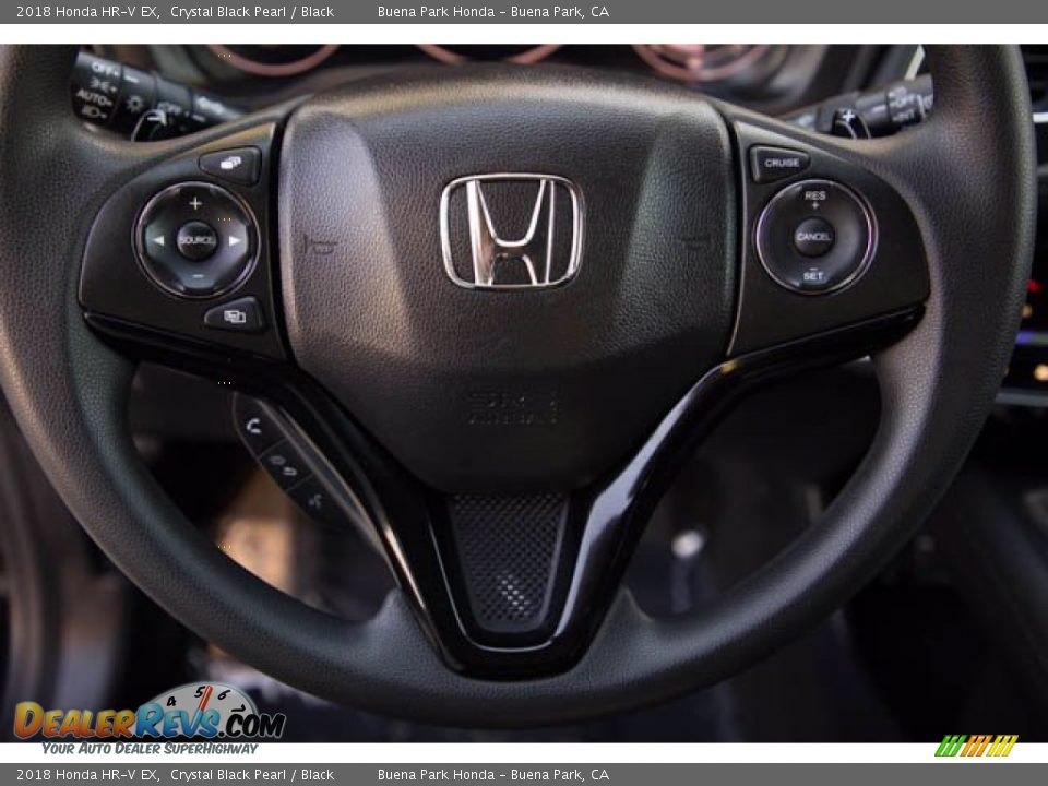 2018 Honda HR-V EX Crystal Black Pearl / Black Photo #13