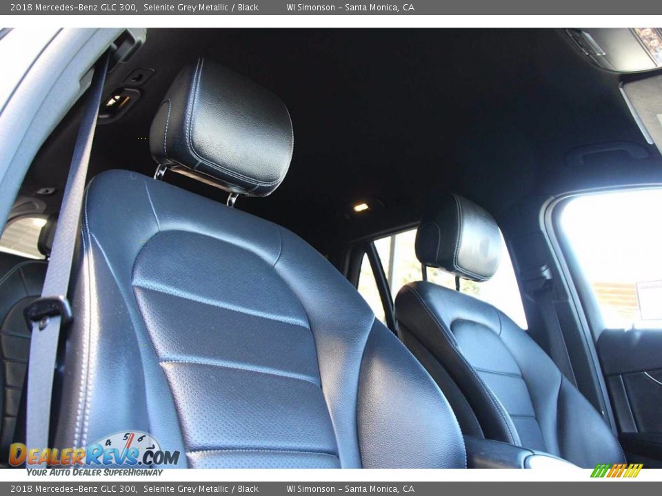 2018 Mercedes-Benz GLC 300 Selenite Grey Metallic / Black Photo #23