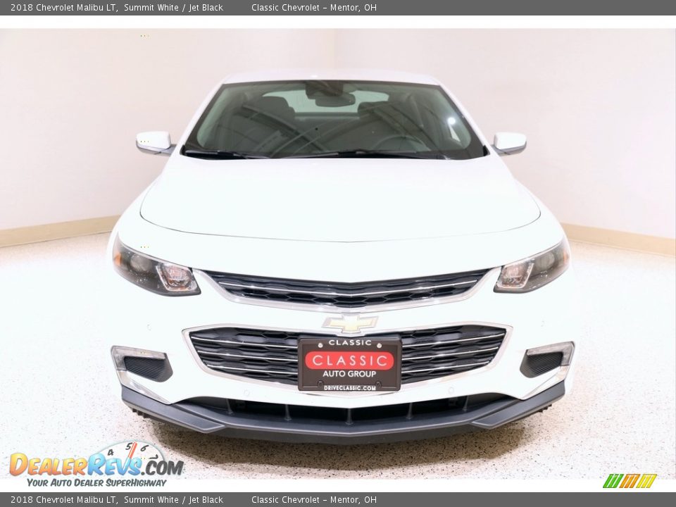 2018 Chevrolet Malibu LT Summit White / Jet Black Photo #2