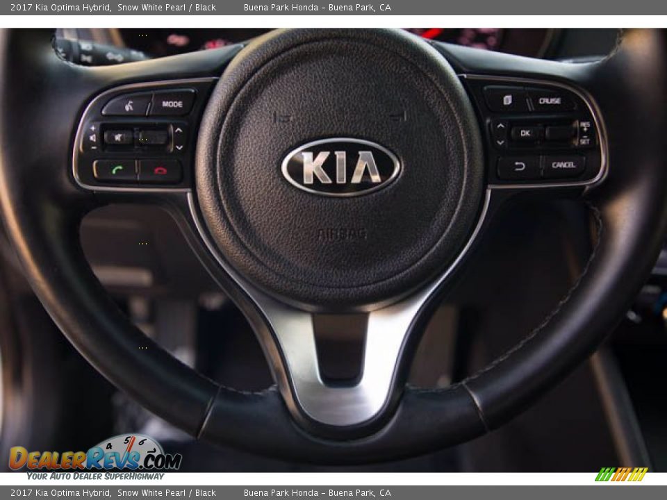 2017 Kia Optima Hybrid Steering Wheel Photo #15
