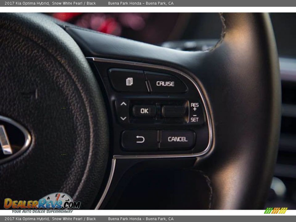2017 Kia Optima Hybrid Steering Wheel Photo #17