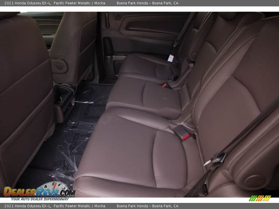 2021 Honda Odyssey EX-L Pacific Pewter Metallic / Mocha Photo #16