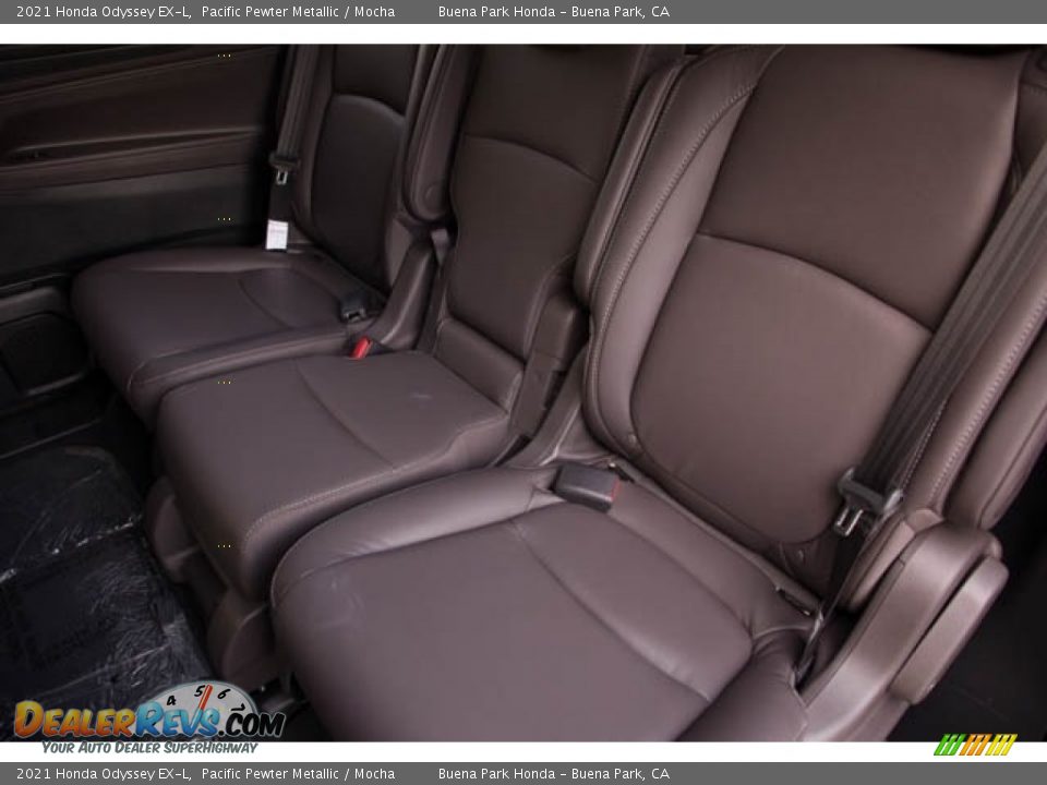 2021 Honda Odyssey EX-L Pacific Pewter Metallic / Mocha Photo #25