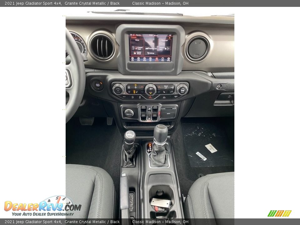 2021 Jeep Gladiator Sport 4x4 Granite Crystal Metallic / Black Photo #6