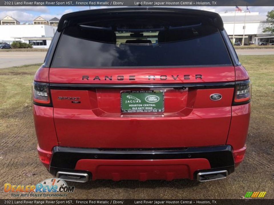 2021 Land Rover Range Rover Sport HST Firenze Red Metallic / Ebony Photo #9