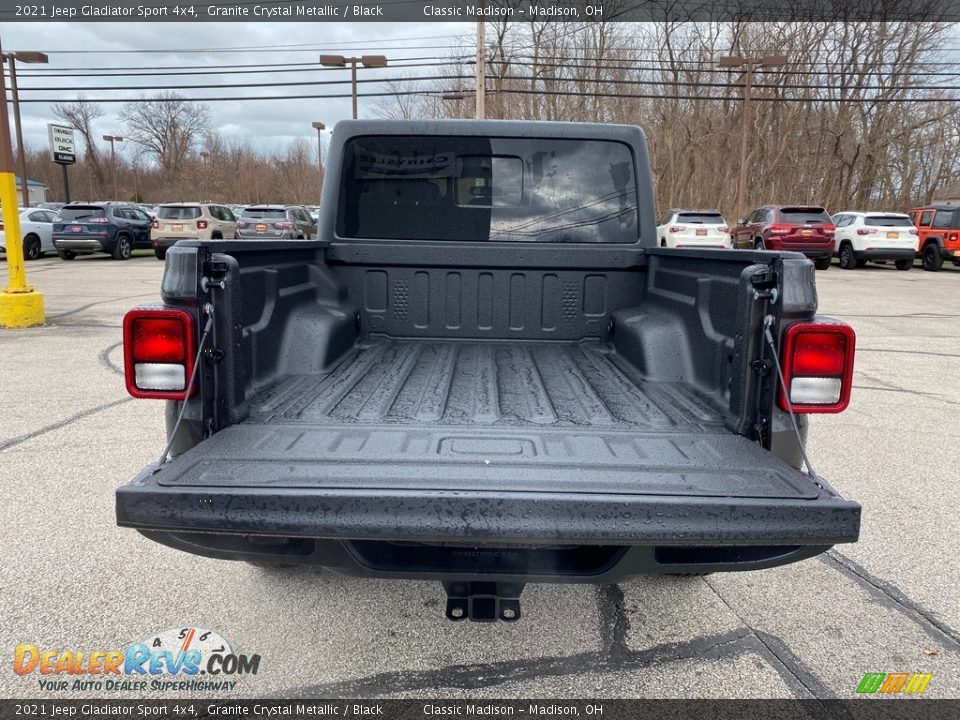 2021 Jeep Gladiator Sport 4x4 Granite Crystal Metallic / Black Photo #11