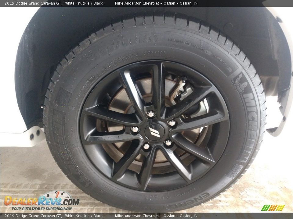 2019 Dodge Grand Caravan GT White Knuckle / Black Photo #14