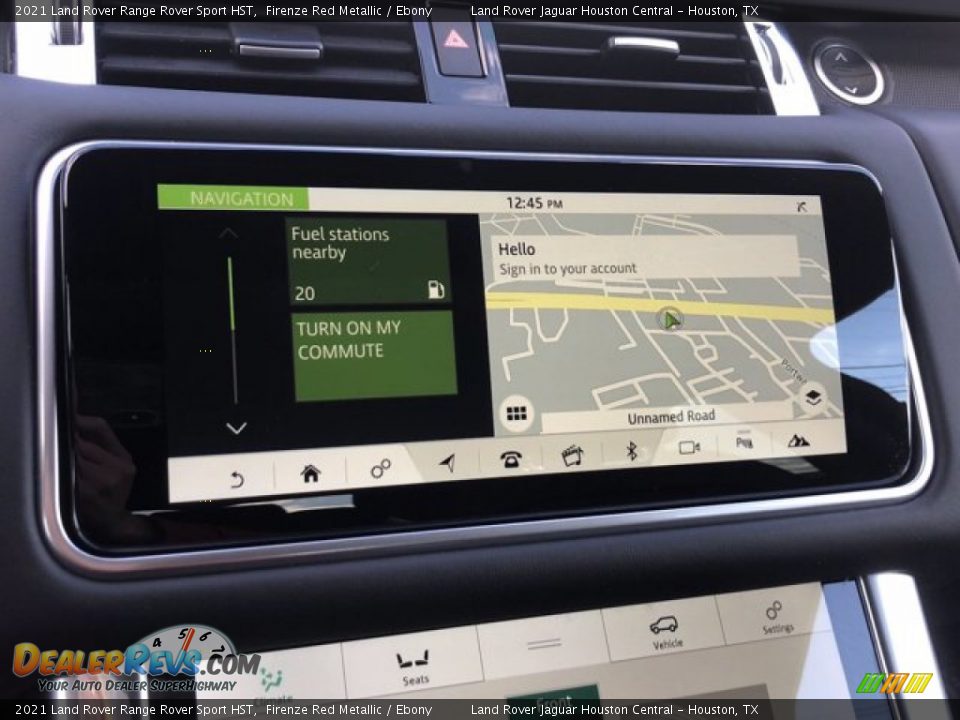 Navigation of 2021 Land Rover Range Rover Sport HST Photo #21