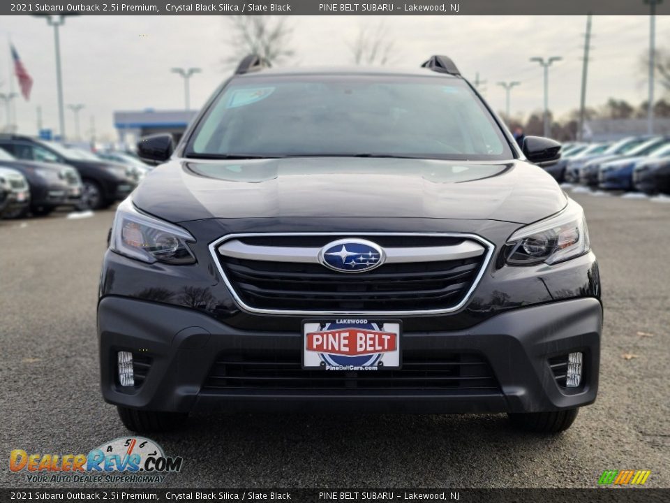 2021 Subaru Outback 2.5i Premium Crystal Black Silica / Slate Black Photo #3