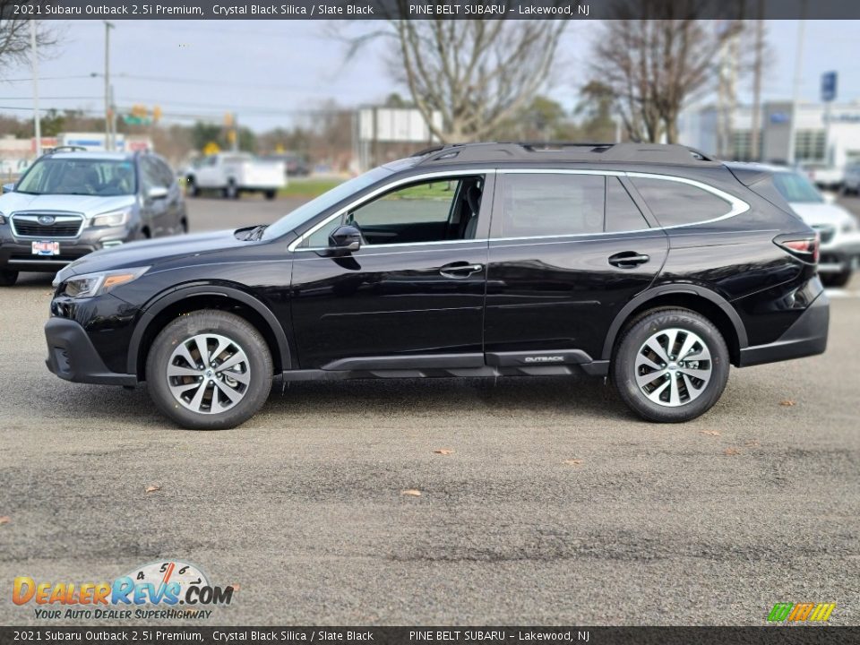 Crystal Black Silica 2021 Subaru Outback 2.5i Premium Photo #4
