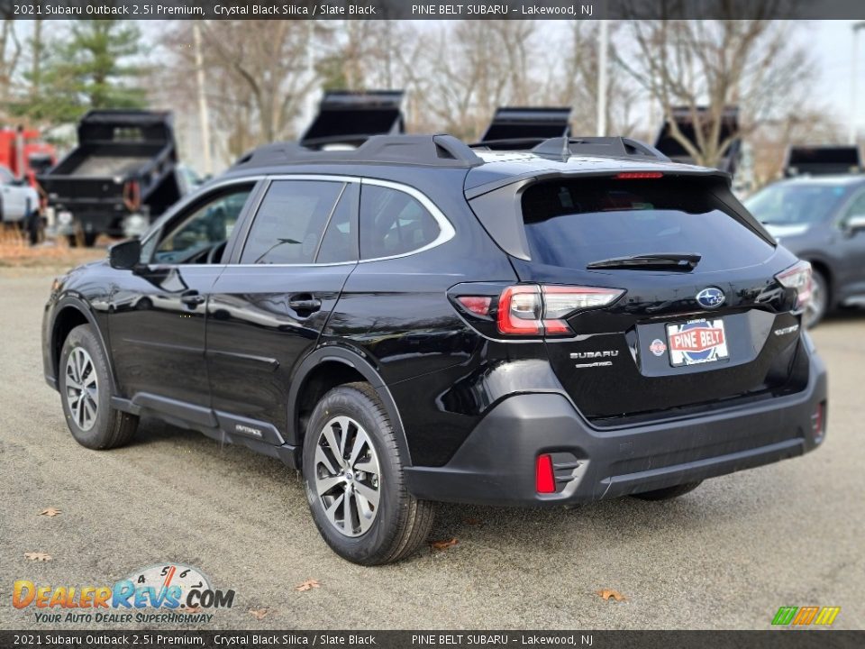 2021 Subaru Outback 2.5i Premium Crystal Black Silica / Slate Black Photo #6