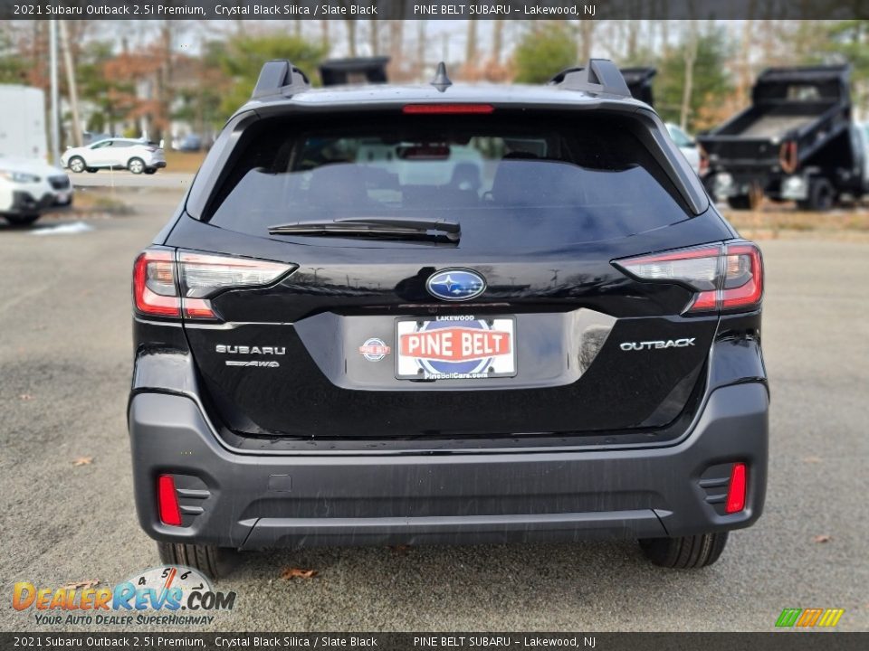2021 Subaru Outback 2.5i Premium Crystal Black Silica / Slate Black Photo #7