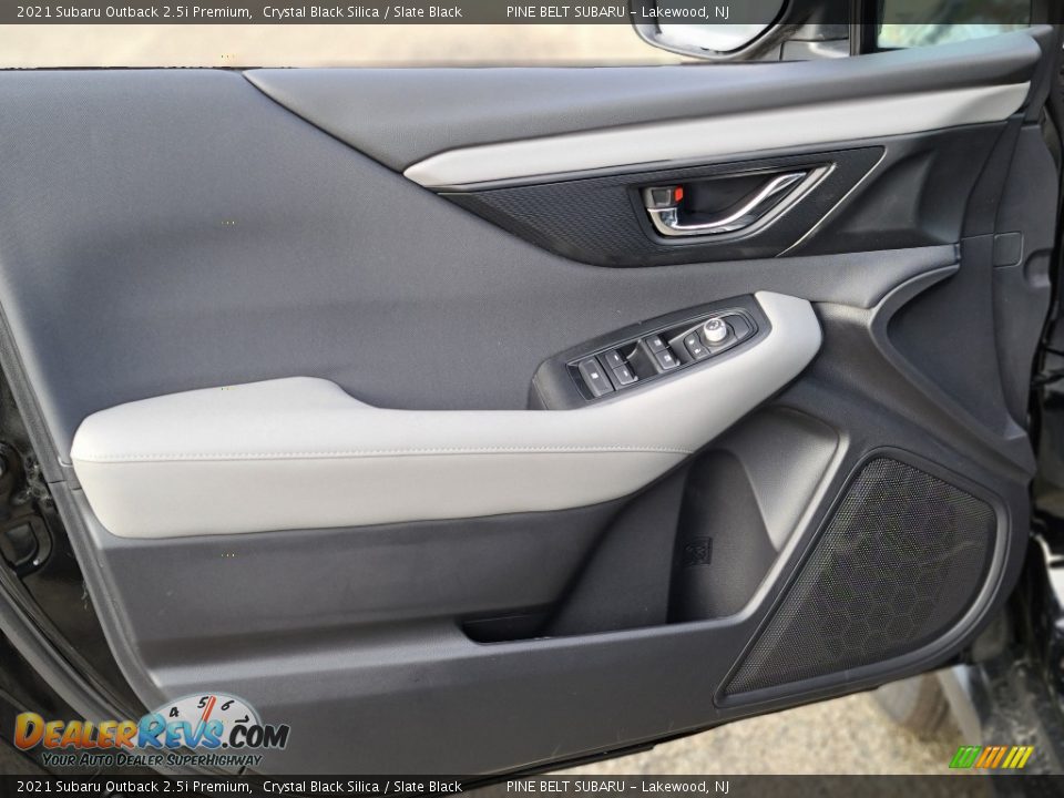 2021 Subaru Outback 2.5i Premium Crystal Black Silica / Slate Black Photo #12