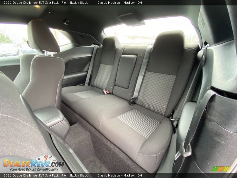 Rear Seat of 2021 Dodge Challenger R/T Scat Pack Photo #3