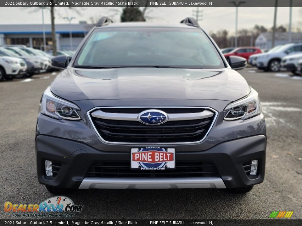 2021 Subaru Outback 2.5i Limited Magnetite Gray Metallic / Slate Black Photo #3