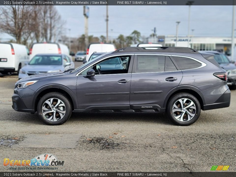 Magnetite Gray Metallic 2021 Subaru Outback 2.5i Limited Photo #4