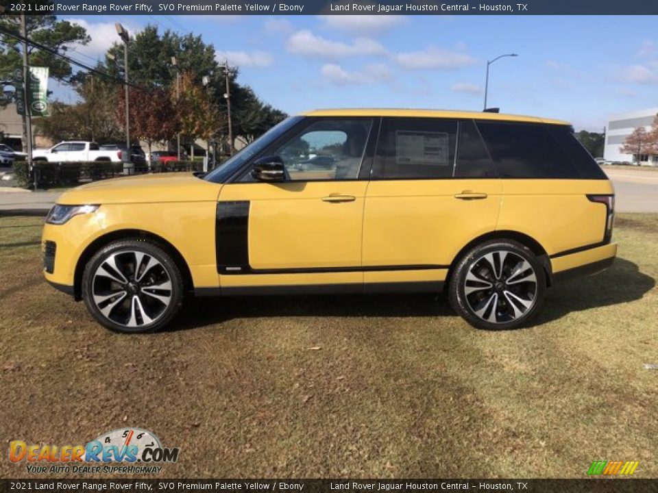 SVO Premium Palette Yellow 2021 Land Rover Range Rover Fifty Photo #7