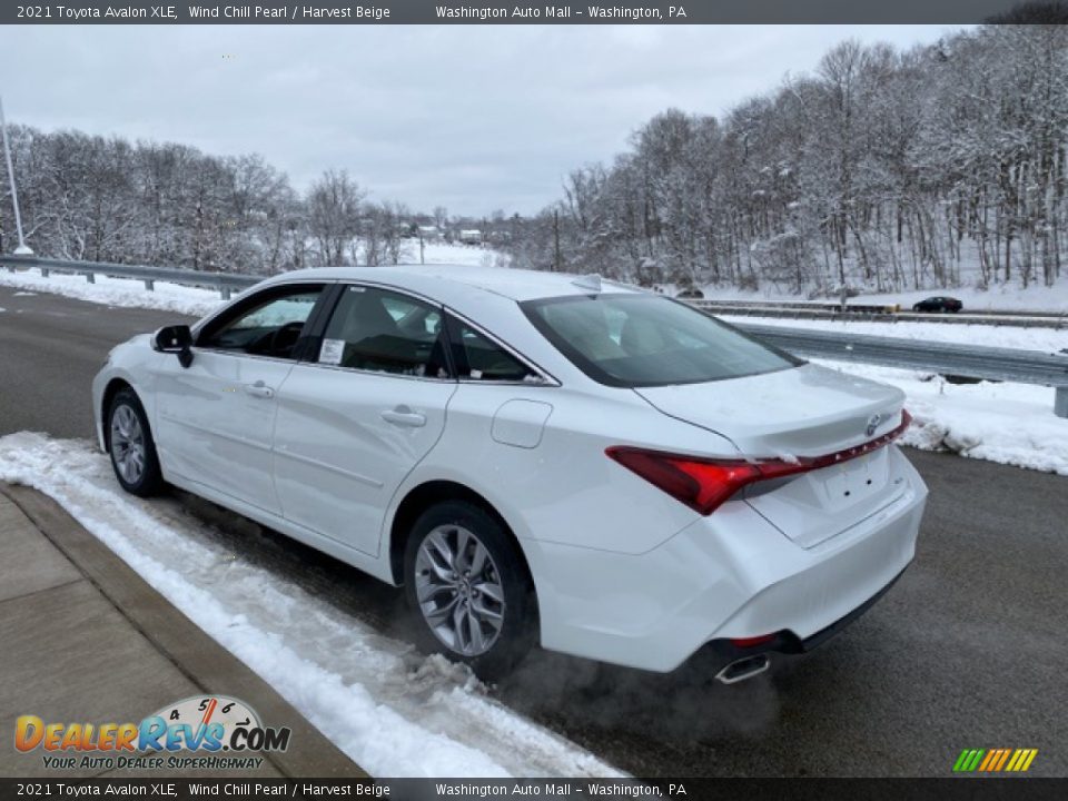 2021 Toyota Avalon XLE Wind Chill Pearl / Harvest Beige Photo #2