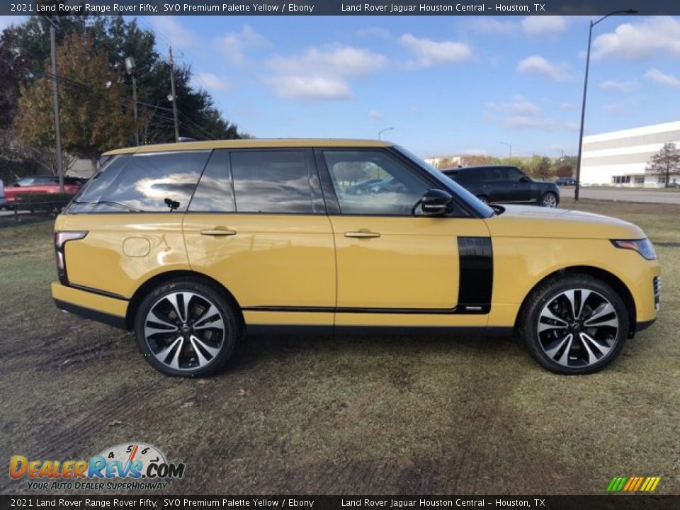 SVO Premium Palette Yellow 2021 Land Rover Range Rover Fifty Photo #8