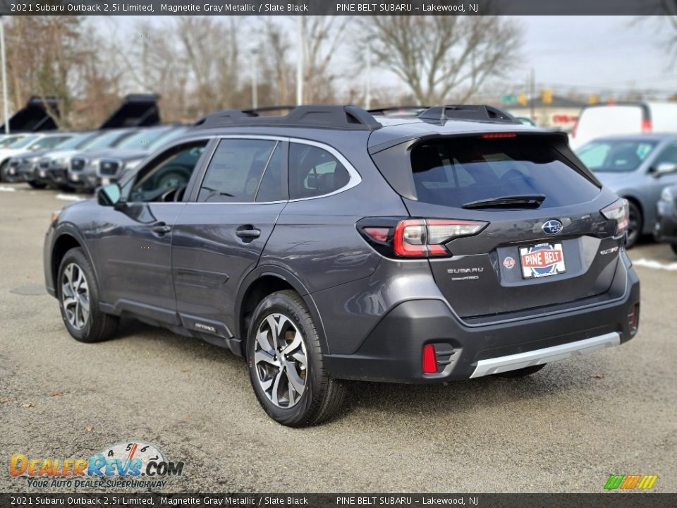 2021 Subaru Outback 2.5i Limited Magnetite Gray Metallic / Slate Black Photo #6