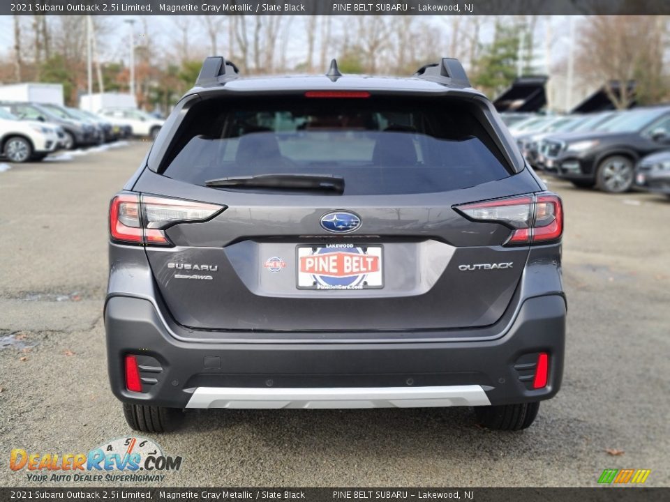 2021 Subaru Outback 2.5i Limited Magnetite Gray Metallic / Slate Black Photo #7