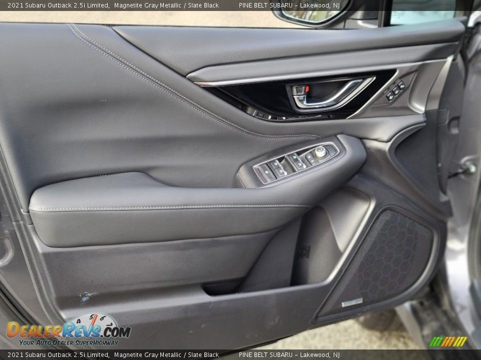 2021 Subaru Outback 2.5i Limited Magnetite Gray Metallic / Slate Black Photo #12