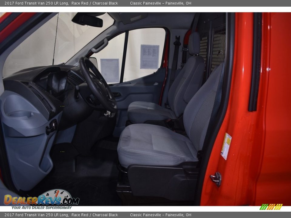 2017 Ford Transit Van 250 LR Long Race Red / Charcoal Black Photo #6