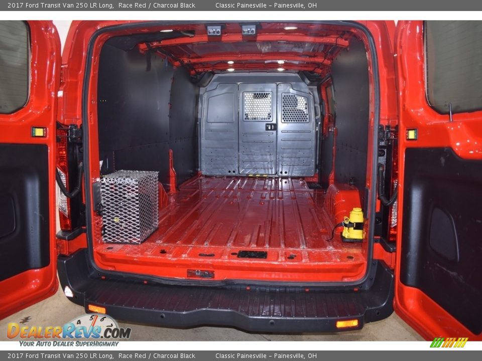 2017 Ford Transit Van 250 LR Long Race Red / Charcoal Black Photo #7