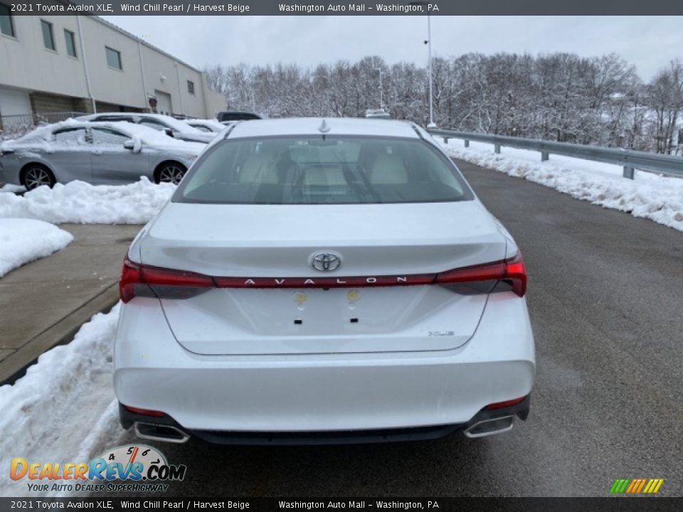 2021 Toyota Avalon XLE Wind Chill Pearl / Harvest Beige Photo #15