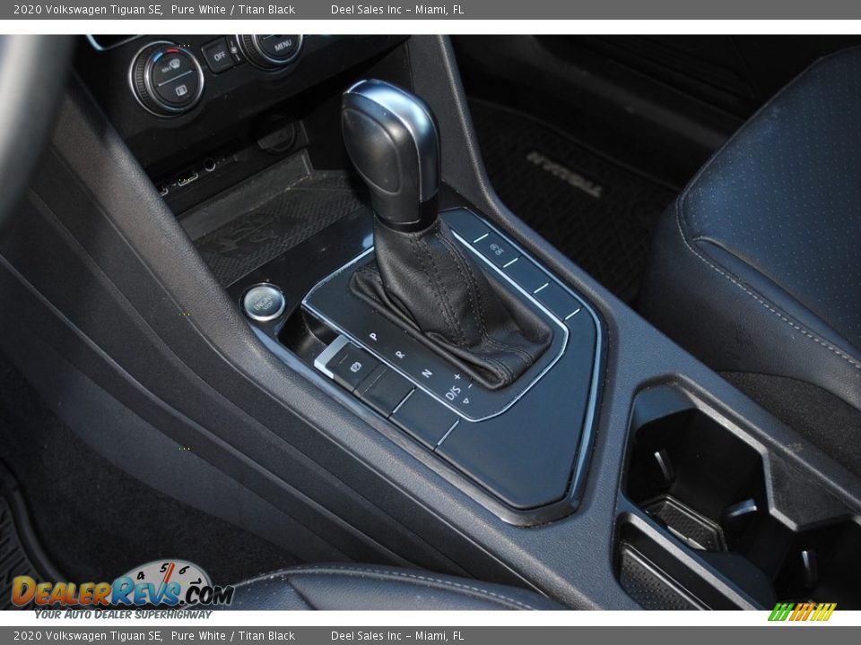 2020 Volkswagen Tiguan SE Pure White / Titan Black Photo #11
