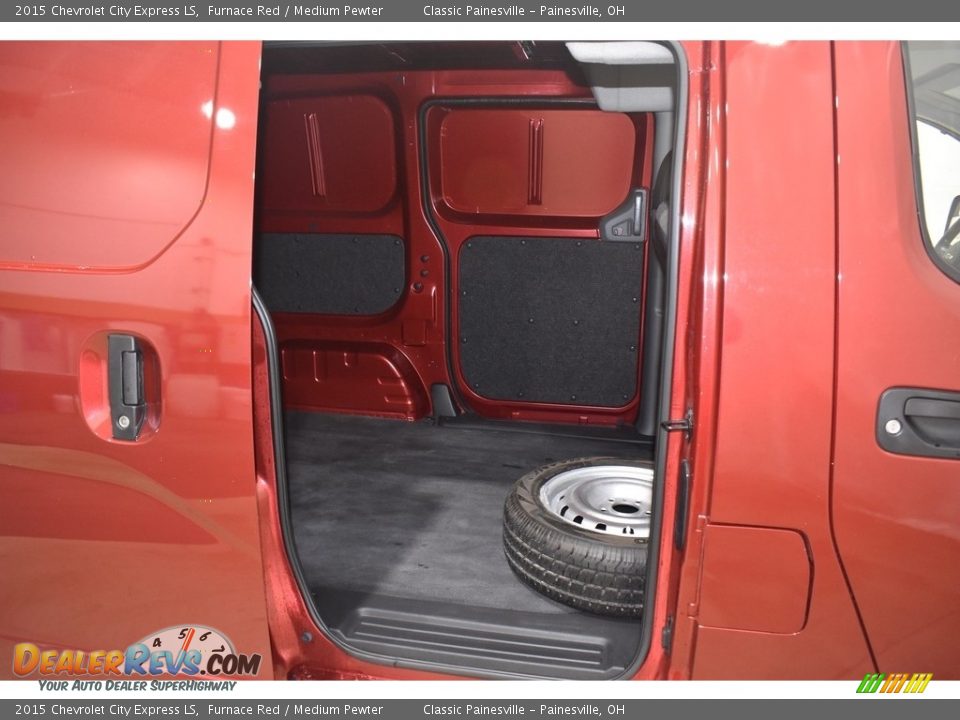 2015 Chevrolet City Express LS Furnace Red / Medium Pewter Photo #8