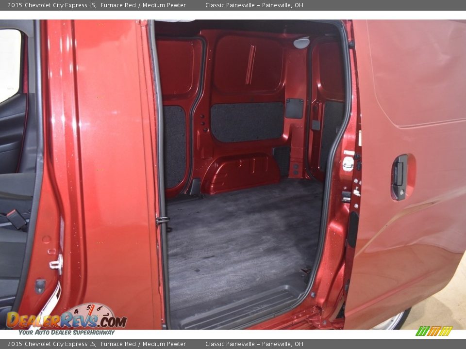 2015 Chevrolet City Express LS Furnace Red / Medium Pewter Photo #9