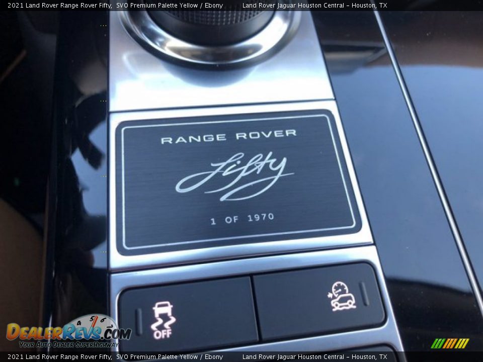 Info Tag of 2021 Land Rover Range Rover Fifty Photo #32